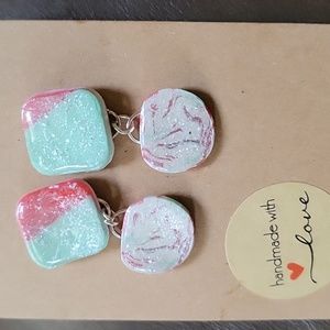 Candy theme earrings
